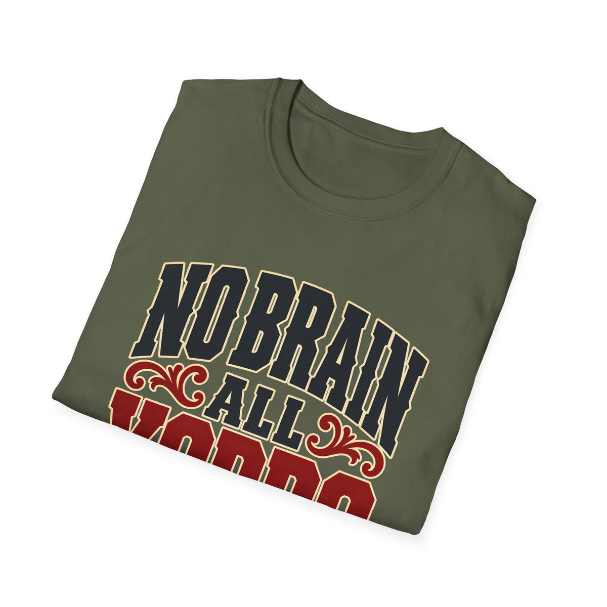 No Brain All Yobbo — T-Shirt