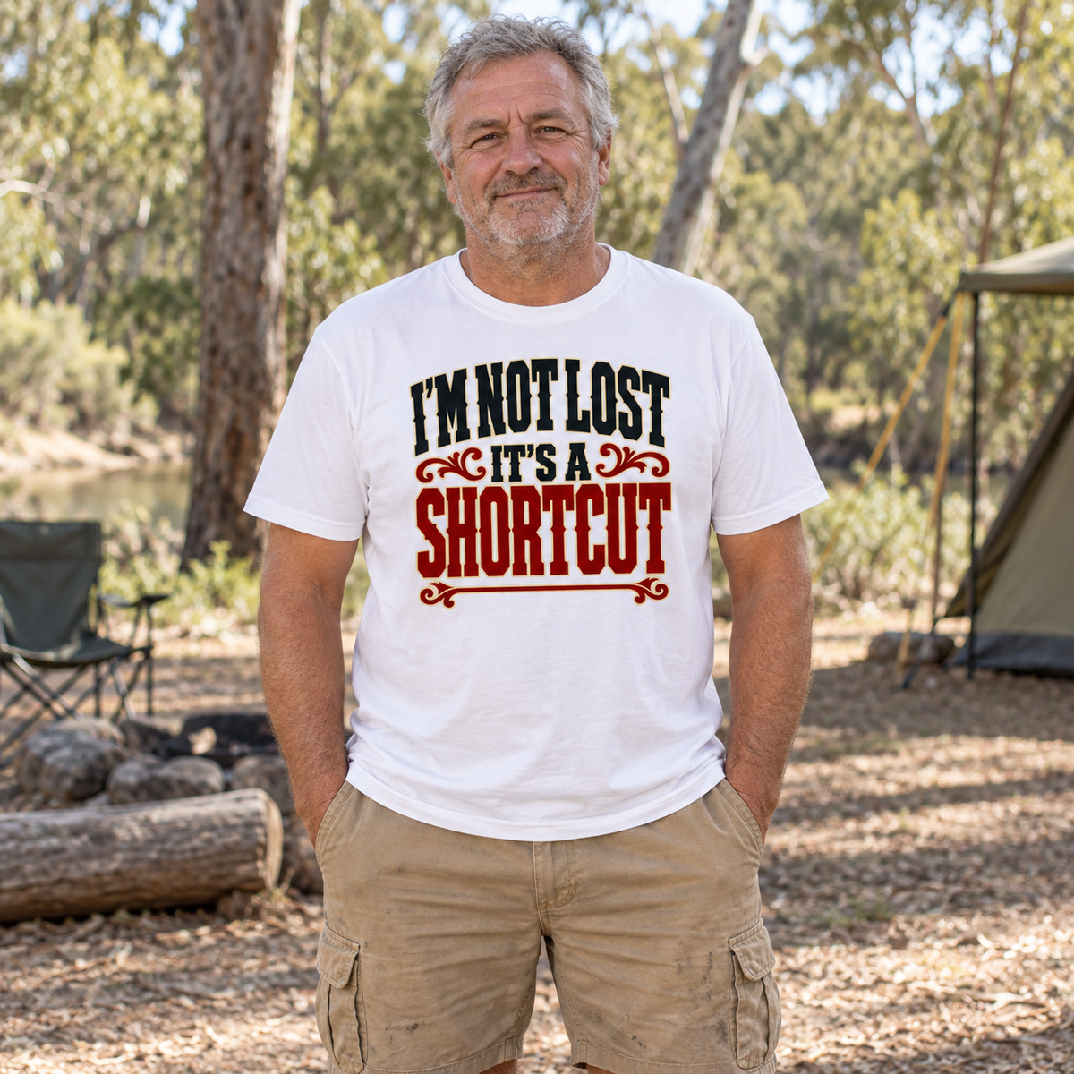I'm Not Lost, It's a Shortcut — T-Shirt