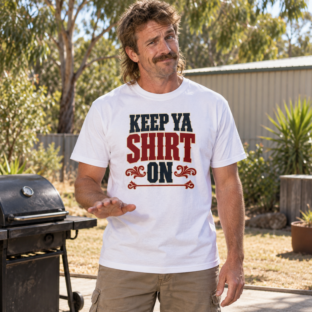 Keep Ya Shirt On — T-Shirt