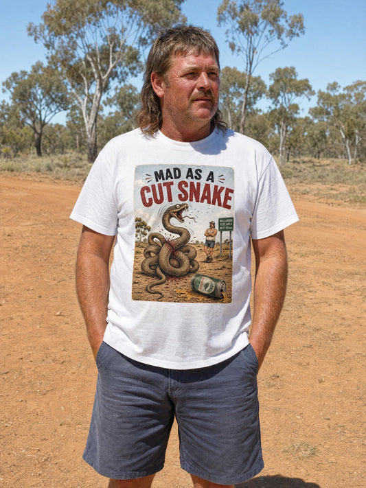 Mad as a Cut Snake — T-Shirt