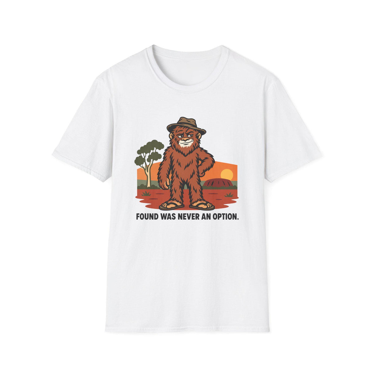 Found Was Never An Option Yowie — T-Shirt