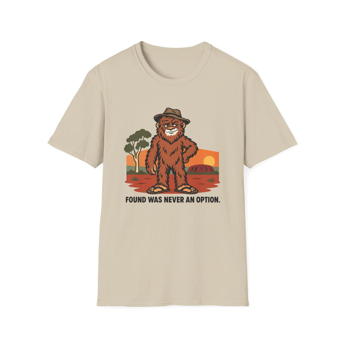 Found Was Never An Option Yowie — T-Shirt