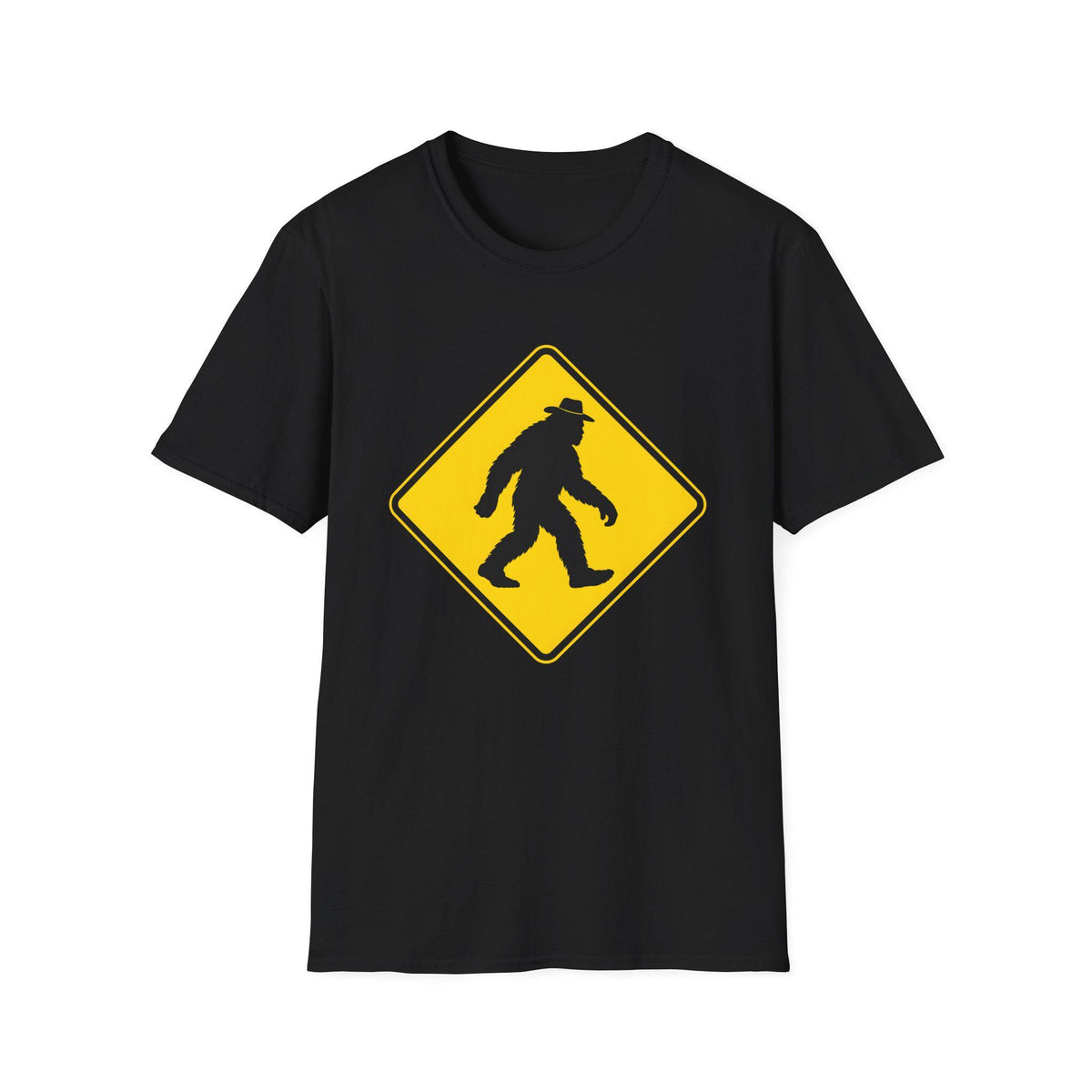 Yowie Crossing Warning — T-Shirt