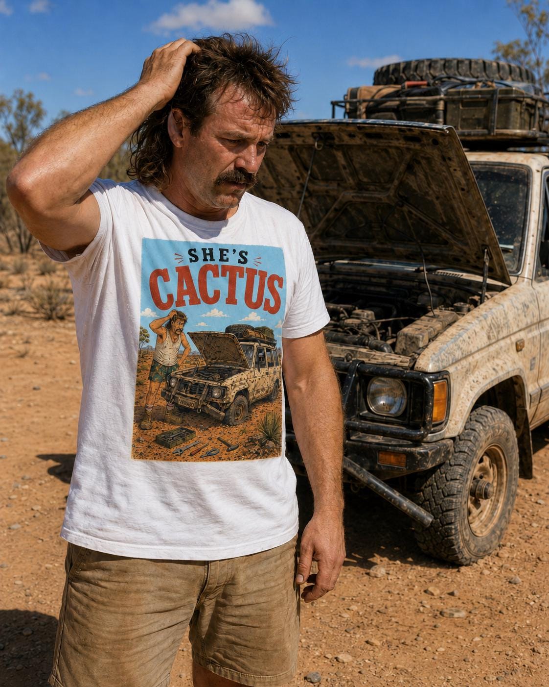 She's Cactus — T-Shirt