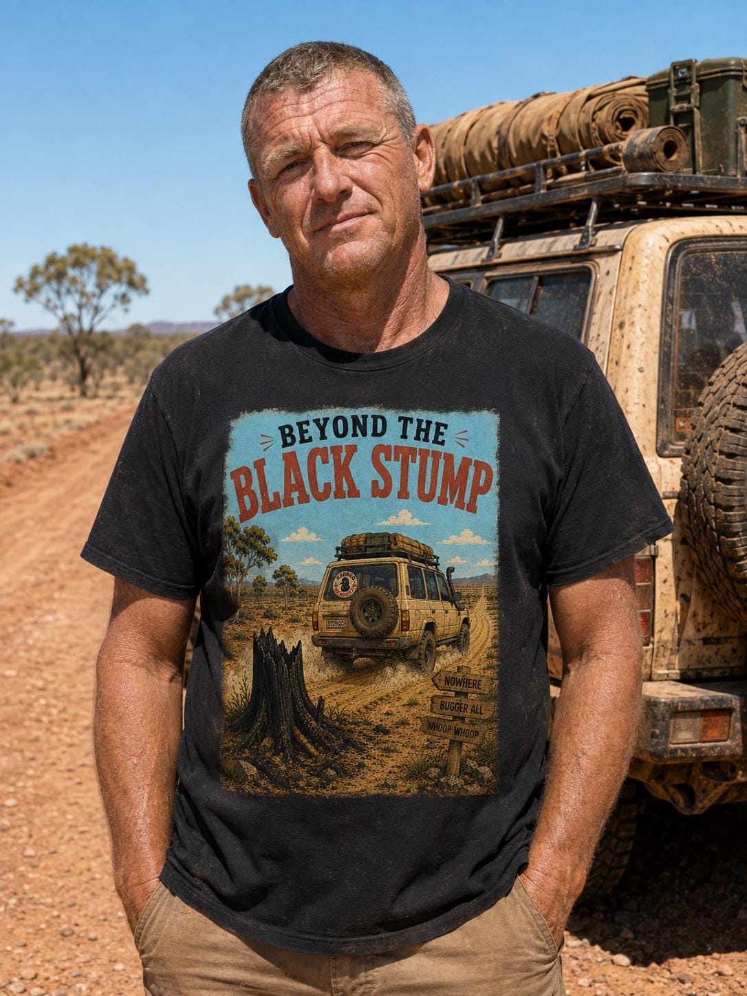 Beyond the Black Stump — T-Shirt