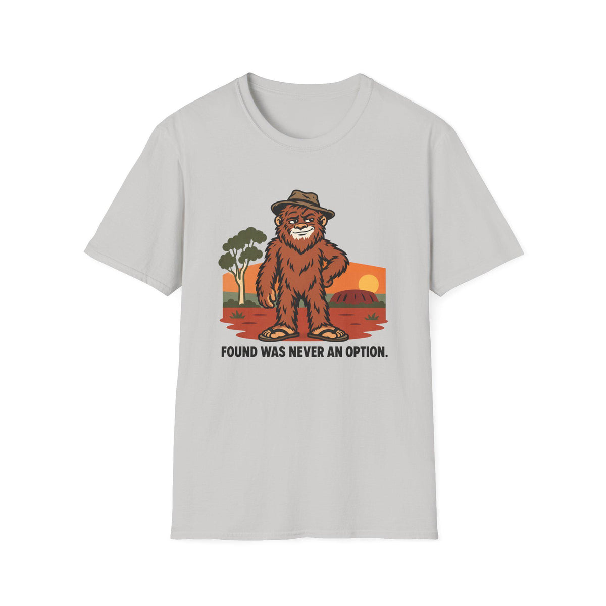 Found Was Never An Option Yowie — T-Shirt