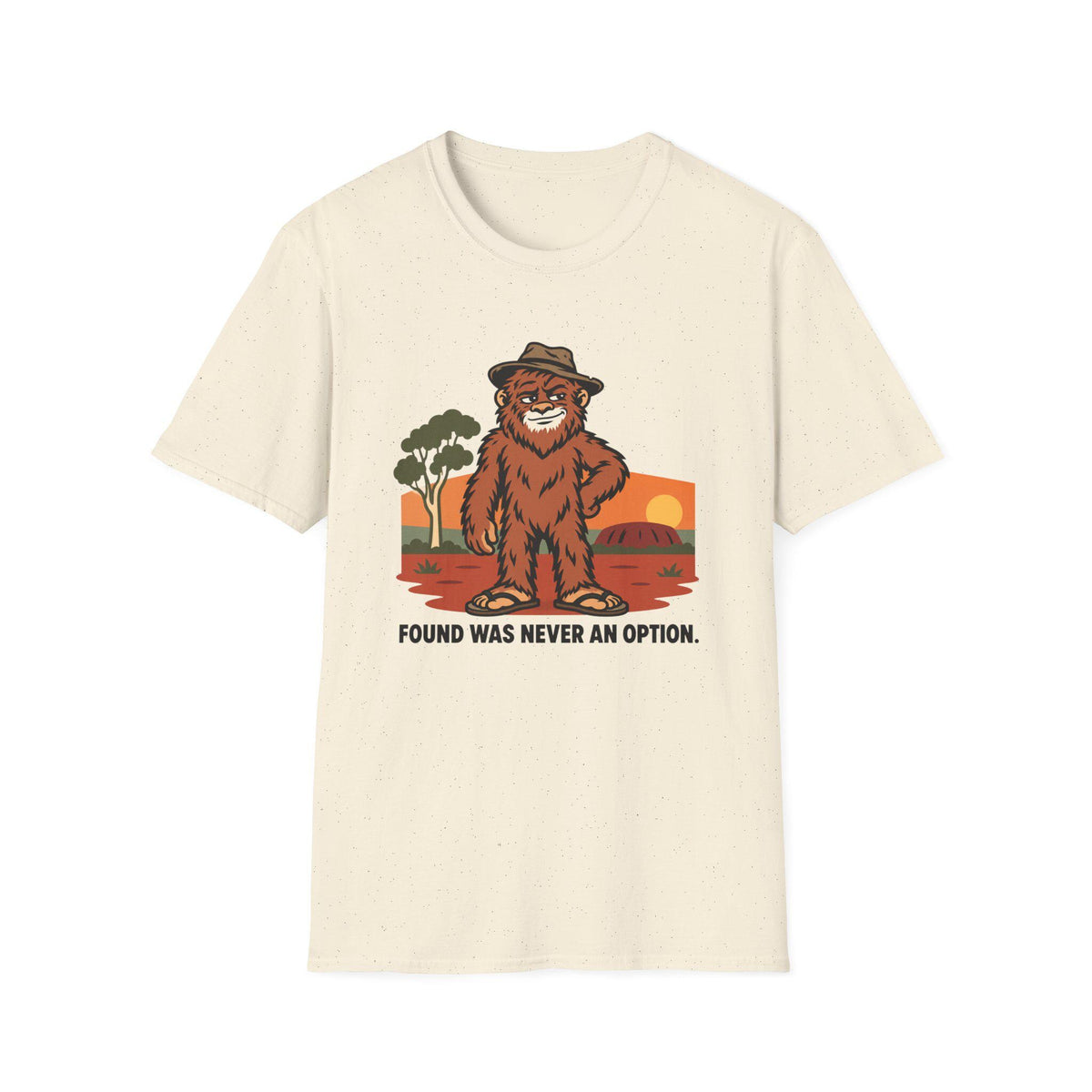 Found Was Never An Option Yowie — T-Shirt