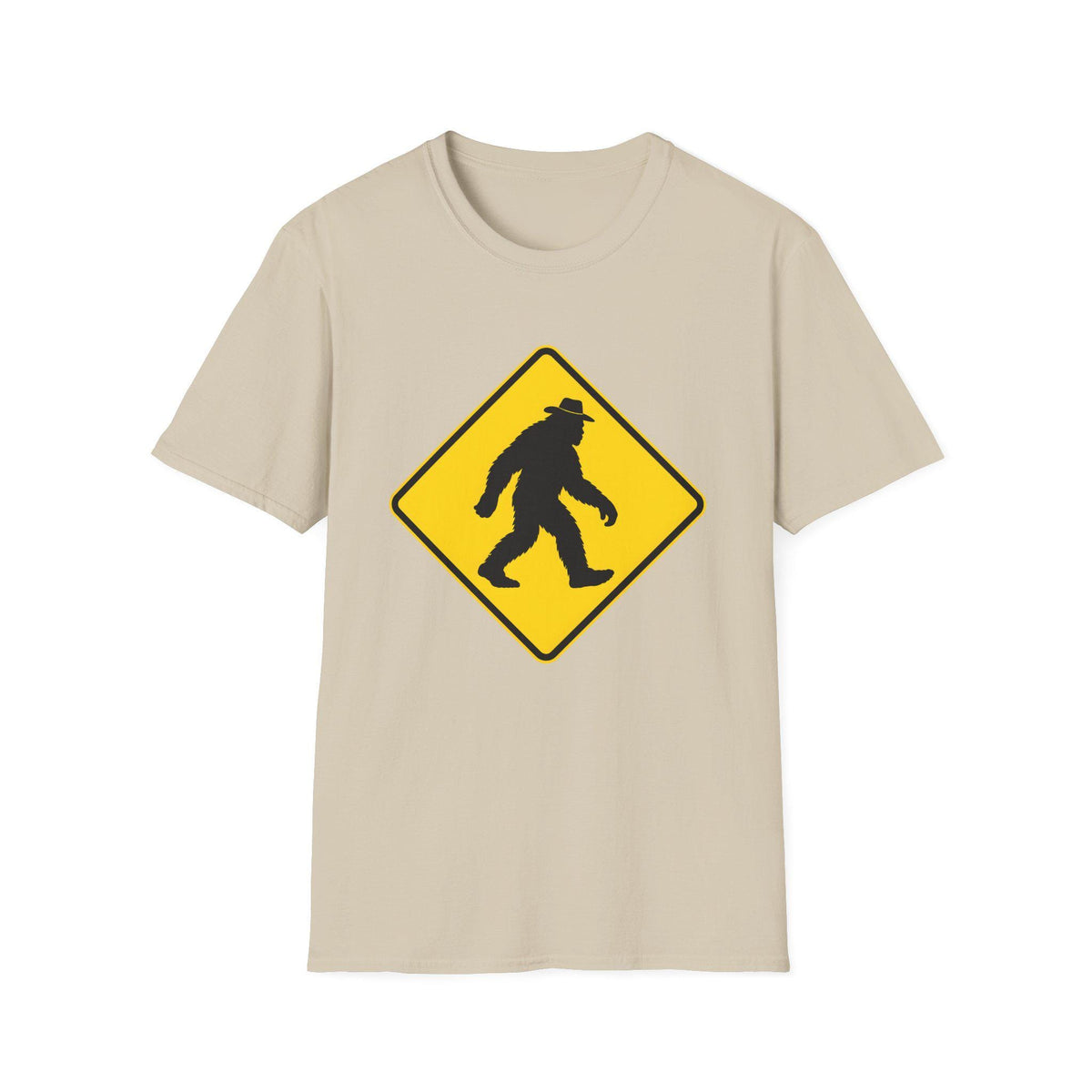Yowie Crossing Warning — T-Shirt